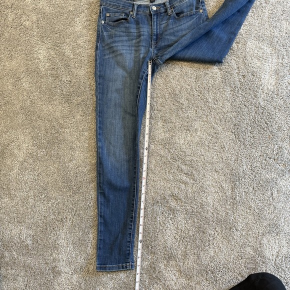 Banana Republic Women's Blue Denim Skinny Fit Jeans Size 27/4 - Picture 5 of 10